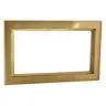 Image of 6294 3-Gang Rectangular Carpet Flange, Brass