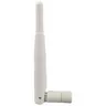 Image of ATS-00852 2.4/5 GHz 2/3 dBi White Indoor Articulating Rubber Duck Antenna w/RPSMA