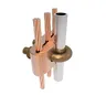 Image of GK6426 GK6426, Copper Alloy Grounding Clamp, 3 Cables to Rod or Pipe