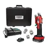 Image of PAT221A02A2 PATRIOT® PAT221 Small Terminal Battery Crimper, (2) Dies, (2) Die Wheels for #22 AWG-#1 AWG, (2) 2.0Ah 18V Li-ion Batteries, 120V-AC Charger, Hard Case