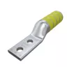 Image of YA292NT14 YA292NT14, Compression Terminal, 250 kcmil Cu, 2-Hole, 1/4" Stud, 5/8" Spacing, Long Barrel, Narrow Tongue