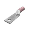 Image of YA322NFXB YA322NFXB, Compression Terminal, 300 kcmil G,H,I,K,M, 313 DLO, Cu, 2-Hole, 1/2" Stud, 1-3/4" Spacing, Long Barrel