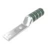 Image of YA362NT38 YA362NT38, Compression Terminal, 600 kcmil Cu, 2-Hole, 3/8" Stud, 1-3/4" Spacing, Long Barrel, Narrow Tongue