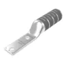 Image of YA392NT38E16 YA392NT38E16, Compression Terminal, 750 kcmil Cu, 2-Hole, 3/8" Stud, 1-3/4" Spacing, Long Barrel, Narrow Tongue