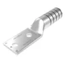 Image of YA402NTCFX YA402NTCFX, Compression Terminal, 650 kcmil G, 646 DLO, Cu, 2-Hole, 1/2" Stud, 1-3/4" Spacing, Long Barrel