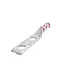 Image of YA8C2TC14E2FXB YA8C2TC14E2FXB, Compression Terminal, #8 Flex G,H,I,K,M,DLO, 8 AWG Cu, 2-Hole, 1/4" Stud, 3/4" Spacing, Long Barrel