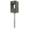 Image of C2070140 SERVICE WIREHOLDER, 3/8" (No. 22) x 4in SCREW, BLACK NYLON MATERIAL