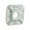 Image of BB214A 2-1/4in SQUARE FLAT WASHER for 3/4in BOLT SIZE, 13/16in HOLE, CAST DUCTILE IRON