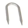 Image of C2050216 ROLLED DIAMOND POINT STAPLE, 2in LENGTH x 1/2in ID x .162in WIRE DIA. w/GALVANIZED FINISH