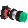 Image of GZ23-G23 GZ Series - PilotLight, Green with Lamp Holder & Lamp 120V AC/DC - Normal Length 25mm, 3/4 NPSM