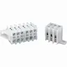 Image of TBWE-15 Terminal Blocks, 15 Circuits, 600V 50Amp #22-#8 AWG Copper, #12-#8 AWG Aluminum, UL/CSA, Screw Clamp Style