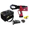 Image of PAT46LWL5PB PATRIOT® 15-Ton Latch Head Battery Actuated Crimper, Hydraulic Self-Contained, (2) 5.0Ah 18V Li-ion Batteries, 120V-AC Charger, Nylon Pro Bag