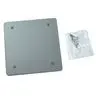 Image of PBC200GY 2-Gang Weatherproof Cover, Plastic, Blank, Gray