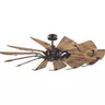 Image of P250000-129 Springer Collection 60-inch 12-Blade Architectural Bronze DC Motor Farmhouse Windmill Ceiling Fan