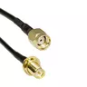 Image of ATS-00032 100 Series RPSMA Bulkhead Jack to RPSMA Plug 18 Cable Assembly