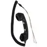 Image of 10111-104 Handset Assembly, Black, 6' Hytrel Cord