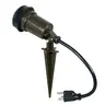 Image of SL101B Lampe de poche portative anti-intempéries, utilise une ampoule Par 38, compatible avec les CFL, bronze