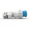 Heavy Duty Products, IEC Pin and Sleeve Devices, Male, Plug, 100/125 A  120/208 VAC, 4-POLE 5-WIRE, Blue, Watertight