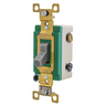 Switches and Lighting Controls, Extra Heavy Duty Industrial Grade, Toggle Switches, General Purpose AC, Three Way, 30A 120/277V AC, Back and Side Wired, Gray