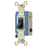 Switches and Lighting Controls, Industrial Grade, Toggle Switches, General Purpose AC, Four Way, 15A 120/277V AC, Back and Side Wired, Black