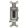 Image of 4901L Locking Industrial Grade, Toggle Switches, General Purpose AC, Single Pole, 20A 120/277V AC, Back and Side Wired Key Guide, Packed with Key