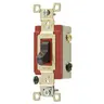 Image of 4904 Switches and Lighting Controls, Industrial Grade, Toggle Switches, General Purpose AC, Four Way, 20A 120/277V AC, Back and Side Wired, Brown