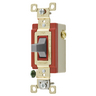 Switches and Lighting Controls, Industrial Grade, Toggle Switches, General Purpose AC, Momentary Single Pole-Double Throw Center Off, 20A 120/277V AC, Back and Side Wired, Gray