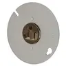 Image of 5281 Straight Blade Devices, Specialty Receptacles, Single, Commercial/Industrial Grade, 15A 125V, 5-15R, Mounted to 4" Round Cover