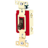 Bryant Wiring Devices, Switches and Lighting Controls,Industrial/Commercial Grade, Toggle Switches, General Purpose AC, DoublePole, 20A 347V AC, Back and Side Wired, Brown