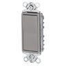 Switches and Lighting Controls, Industrial Grade Fashion Series, Rocker Switches, General Purpose AC, Three Way, 15A 120/277V AC, Back and Side Wired, Gray