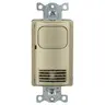 Image of MSD2000I1N Wall Switch, Occupancy or Vacancy, Dual Tech, 1 Relay, 1000 Square Feet, 800W Incandescent, 1000W Fluorescent @ 120V AC, 1800W Fluorescent @ 277V