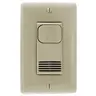 Image of MSD2000I1N Wall Switch, Occupancy or Vacancy, Dual Tech, 1 Relay, 1000 Square Feet, 800W Incandescent, 1000W Fluorescent @ 120V AC, 1800W Fluorescent @ 277V