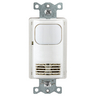 Occupancy Sensing Products, Wall Switch, Occupancy or Vacancy, Dual Tech, 2 Relay, 1000 Square Feet, 800W Incandescent, 1000W Fluorescent @ 120V AC, 1800W  Fluorescent @ 277V