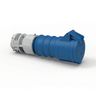 Heavy Duty Products, IEC Pin and Sleeve Devices, Female, Connector Body, 60/63 A 220-240 VAC, 2-POLE 3-WIRE, Blue, Splash Proof
