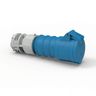 Heavy Duty Products, IEC Pin and Sleeve Devices, Female, Connector Body, 16/20 A  120/208 VAC, 4-POLE 5-WIRE, Blue, Splash Proof
