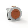 Heavy Duty Products, IEC Pin and Sleeve Devices, Female, Receptacle, 60 A  125/250 VAC, 3-POLE 4-WIRE, Orange, Watertight