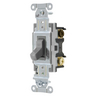 Switches and Lighting Controls, Commercial Grade, Toggle Switches, General Purpose AC, Three Way, 15A 120/277V AC, Side Wired Only, Gray