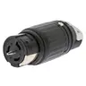 Image of CS6364C Dispositivos de bloqueo, Twist-Lock®, industrial, cuerpo de conector hembra, 50A 125/250V, 3 polos 4 hilos con puesta a tierra, no NEMA