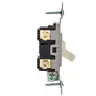 Image of CSB220I Switches and Lighting Controls, Toggle Switch, Commercial Grade, Double Pole, 20A 120/277V AC, Back and Side Wired, Ivory