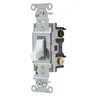 Image of CSB315BW Switches and Lighting Controls, Commercial Grade, Toggle Switches, General Purpose AC, Three Way, 15A 120/277V AC, Back and Side Wired, White