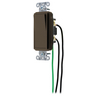 Switches and Lighting Controls, Spec Grade, Decorator Switches, General Purpose AC, Double Pole, 20A 120/277V AC, Back and Side Wired, Pre-Wired with 8