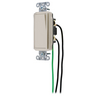 Switches and Lighting Controls, Spec Grade, Decorator Switches, General Purpose AC, Three Way, 20A 120/277V AC, Back and Side Wired, Pre-Wired with 8