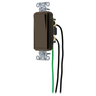Switches and Lighting Controls, Spec Grade, Decorator Switches, General Purpose AC, Three Way, 20A 120/277V AC, Back and Side Wired, Pre-Wired with 8