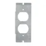 Image of FBMPDUP Concrete, Access, Wood Floorboxes, Recessed, 2, 4, & 6-Gang Series, Mounting Plate, 1-Gang, (1) Duplex Opening