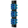 Image of FSPSCST6 FSP Adapter Panel, SC Duplex/ST-Style, 12-Port, Loaded with 6 Adapters, Phosphor Bronze