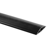 FloorTrak Flexible Non-Metallic Cover for Cables, Size 2, Black, 10'