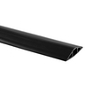 FloorTrak Flexible Non-Metallic Cover for Cables, Size 3, Black, 25'