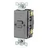 Image of GFBFHP20GY Power Protection Products, GFCI, Receptacle, Blank Face, 20A 125V, HP Rated, Gray