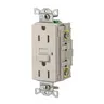 Image of GFR15LA Heavy Duty Commercial AUTOGUARD® Self-Test GFCI Receptacle, 15A, Light Almond