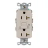 Image of GFR20LA Heavy Duty Commercial AUTOGUARD® Self-Test GFCI Receptacle, 20A, Light Almond